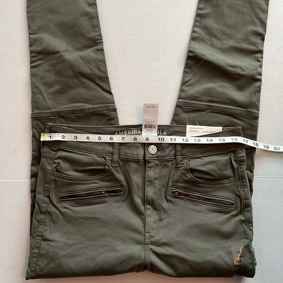 American Eagle 🦅 Outfitters Moto Jeggings Size 14L - Picture 10 of 12